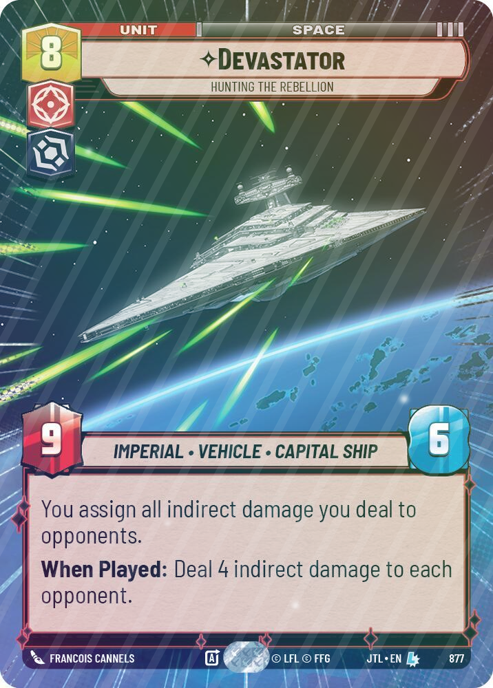 Devastator - Hunting the Rebellion (Hyperspace Foil) - Foil