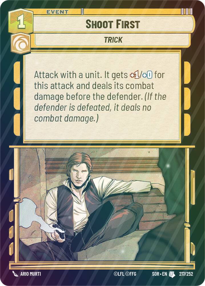 Shoot First - Foil