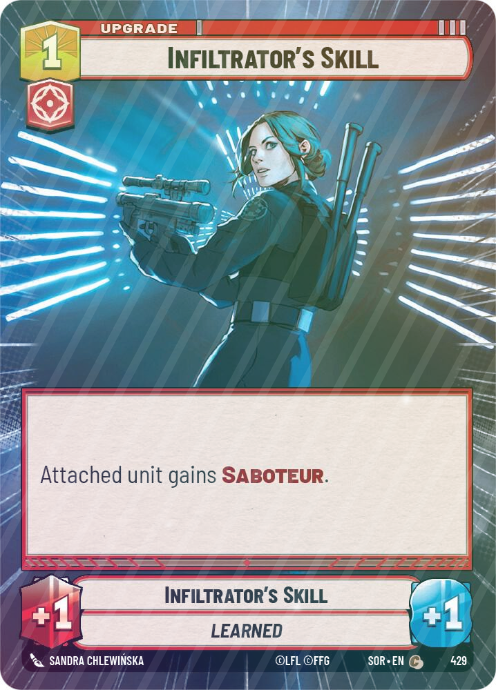 Infiltrator's Skill (Hyperspace) - Foil