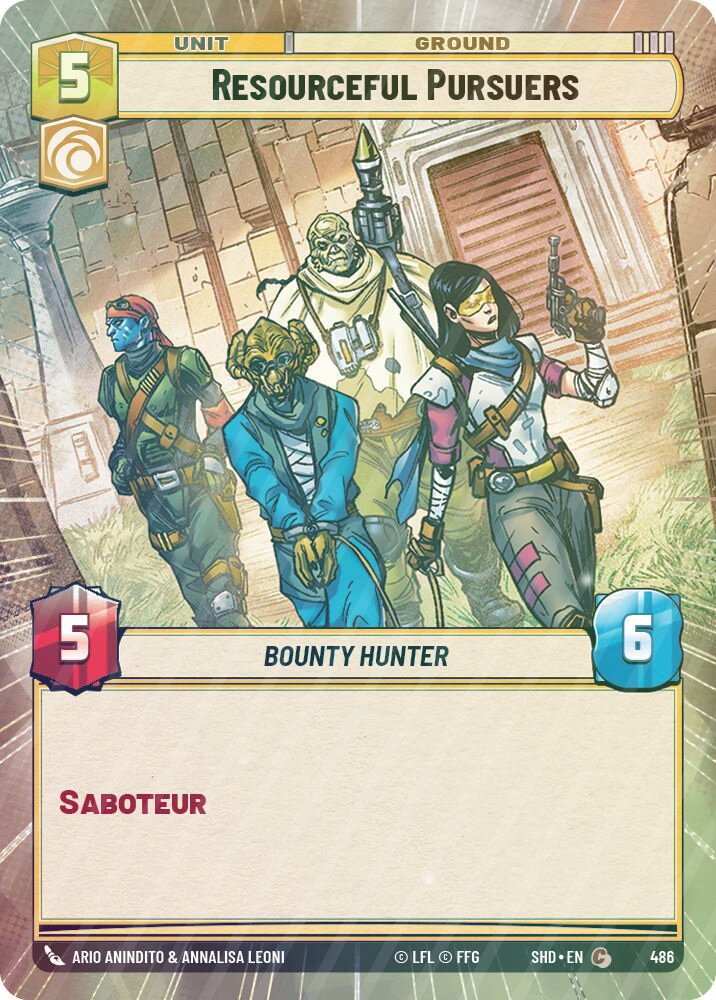 Resourceful Pursuers (Hyperspace) - Foil