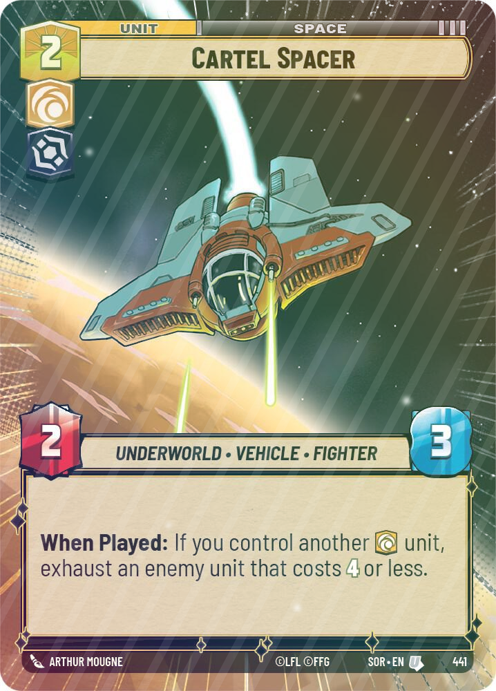 Cartel Spacer (Hyperspace) - Foil