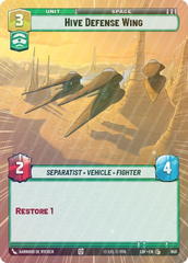Hive Defense Wing (Hyperspace Foil) - Foil