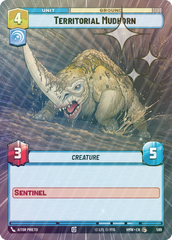 Territorial Mudhorn (Hyperspace Foil) - Foil
