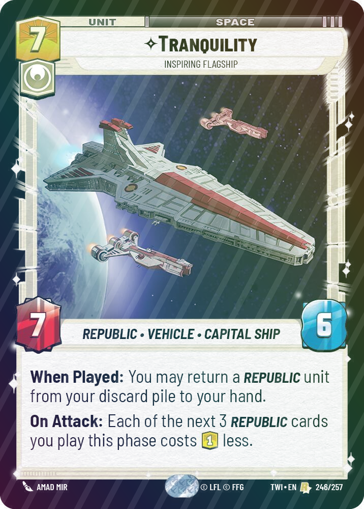 Tranquility - Inspiring Flagship - Foil