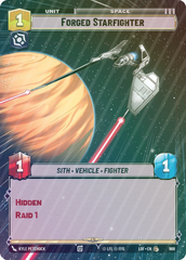 Forged Starfighter (Hyperspace Foil) - Foil