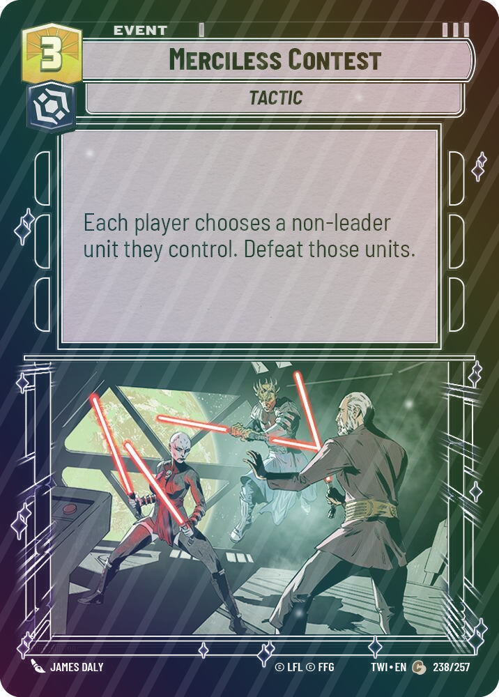 Merciless Contest - Foil