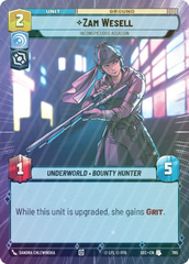 Zam Wesell - Inconspicuous Assassin (Hyperspace Foil) - Foil