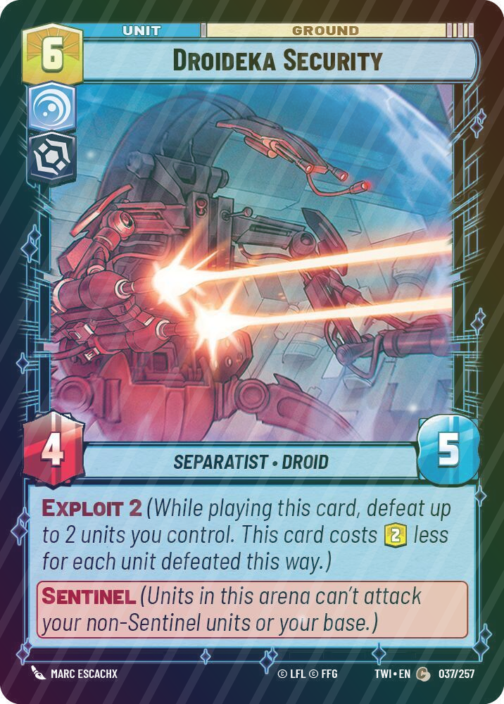 Droideka Security - Foil
