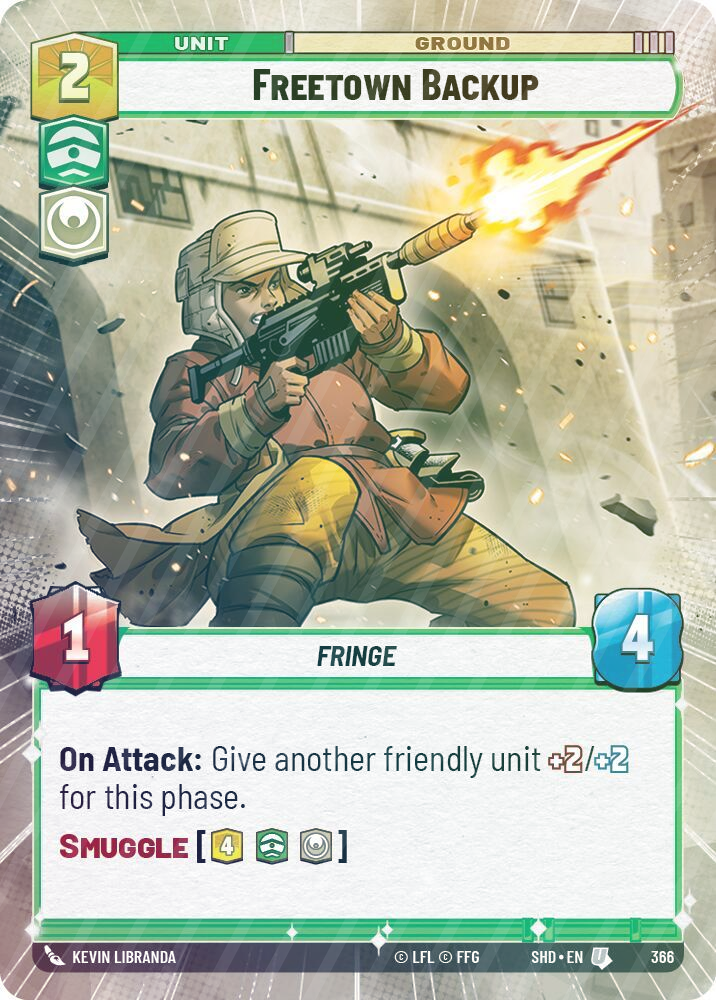 Freetown Backup (Hyperspace) - Foil
