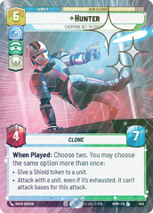 Hunter - Everyone Get to Cover! (Hyperspace Foil) - Foil