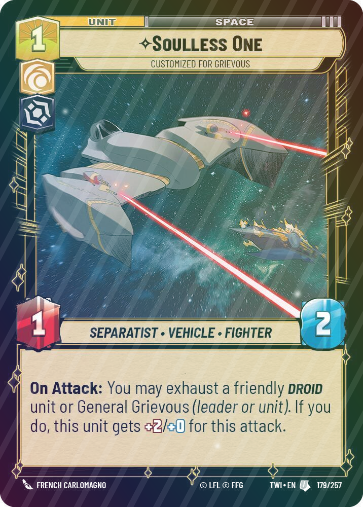 Soulless One - Customized for Grievous - Foil