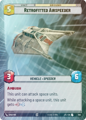 Retrofitted Airspeeder (Hyperspace Foil) - Foil