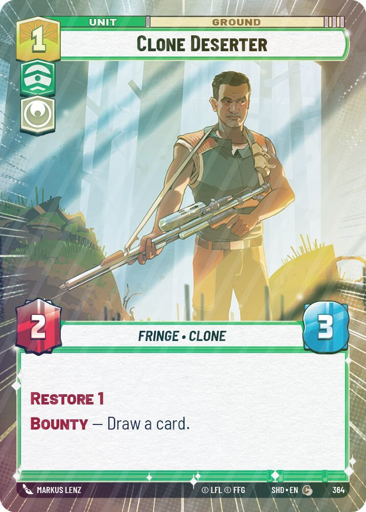 Clone Deserter (Hyperspace) - Foil