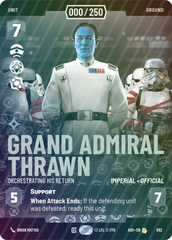 Grand Admiral Thrawn - Orchestrating His Return (Serialized) - Foil