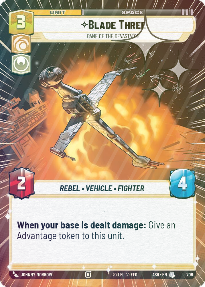 Blade Three - Bane of the Devastator (Hyperspace Foil) - Foil