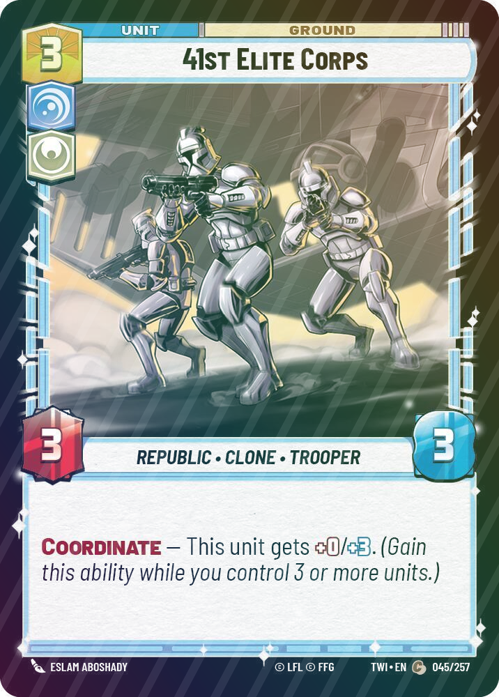41st Elite Corps - Foil