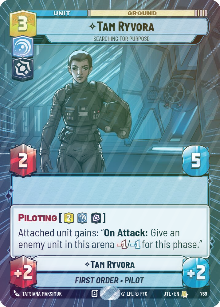 Tam Ryvora - Searching For Purpose (Hyperspace Foil) - Foil