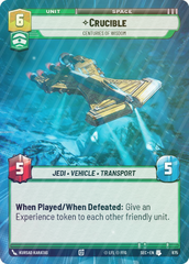 Crucible - Centuries of Wisdom (Hyperspace Foil) - Foil