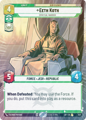 Eeth Koth - Spiritual Warrior (Hyperspace Foil) - Foil