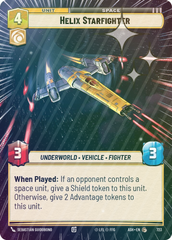 Helix Starfighter (Hyperspace Foil) - Foil