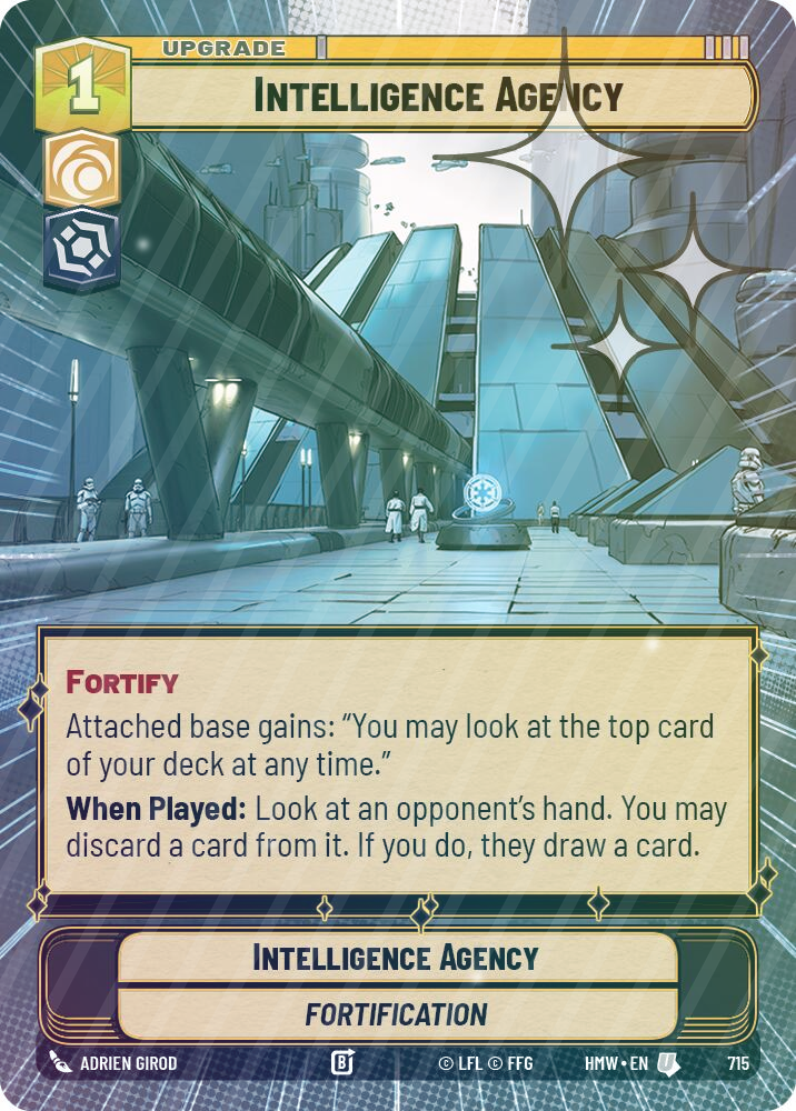 Intelligence Agency (Hyperspace Foil) - Foil