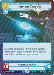 Arcana Star Map - Path to Peridea (Hyperspace Foil) - Foil