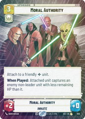 Moral Authority (Hyperspace Foil) - Foil