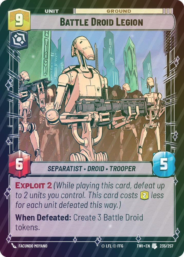 Battle Droid Legion - Foil