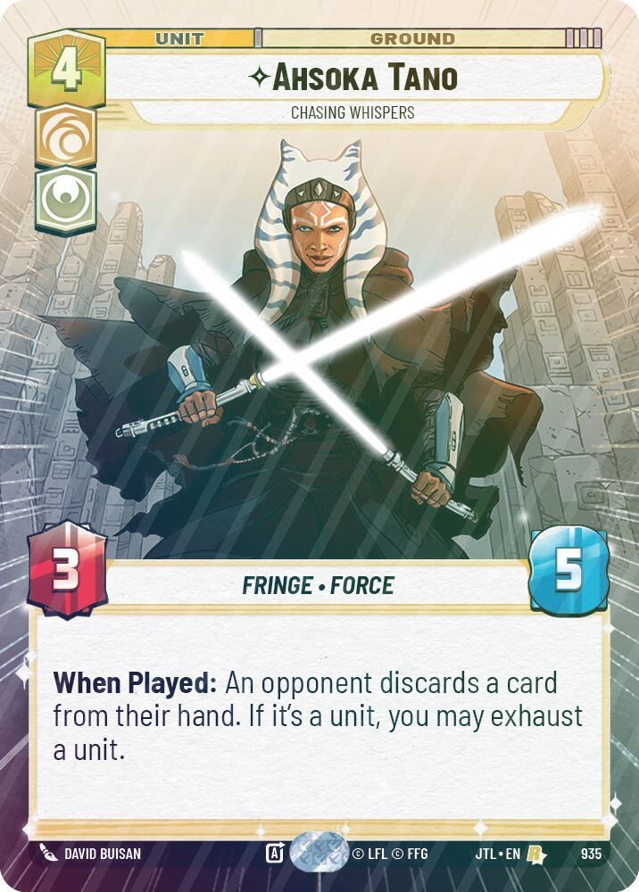 Ahsoka Tano - Chasing Whispers (Hyperspace Foil) - Foil