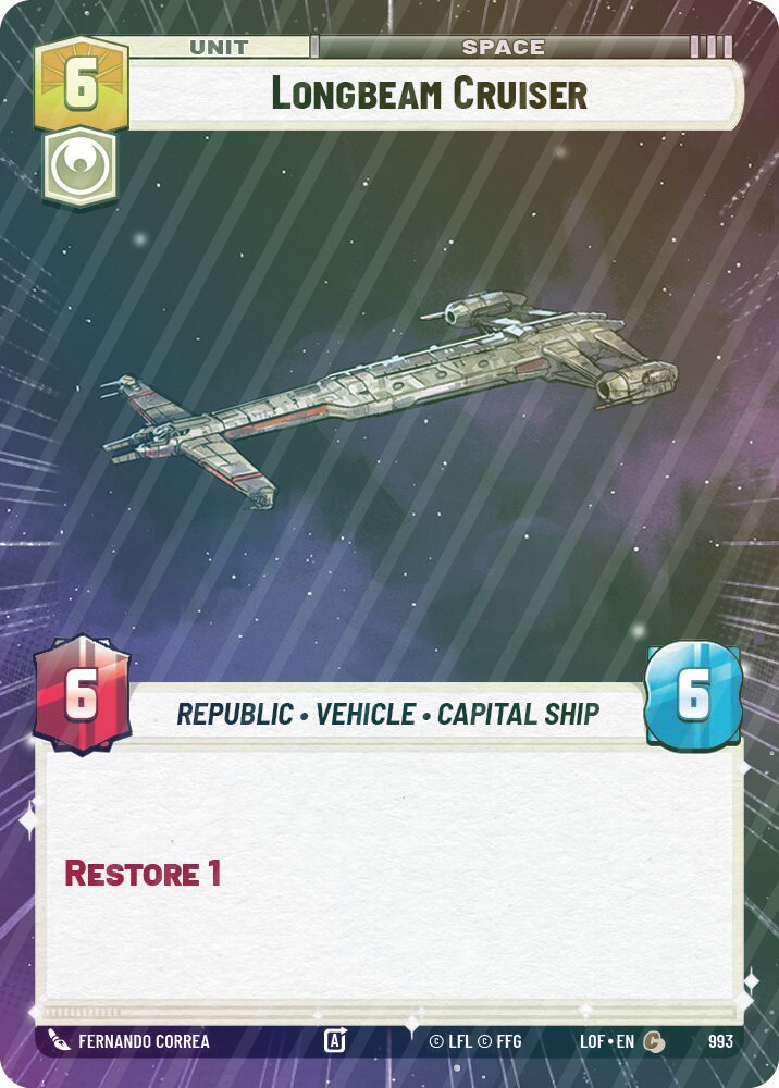 Longbeam Cruiser (Hyperspace Foil) - Foil
