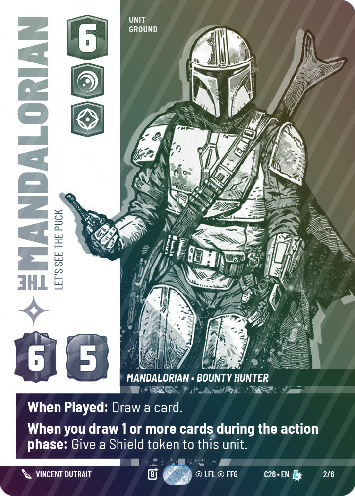 The Mandalorian - Let's See The Puck - Foil