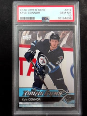 2016 Upper Deck Kyle Connor YG PSA 10 (c)