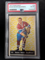 1961 Parkhurst Boom Boom Geoffrion PSA 6 (c)