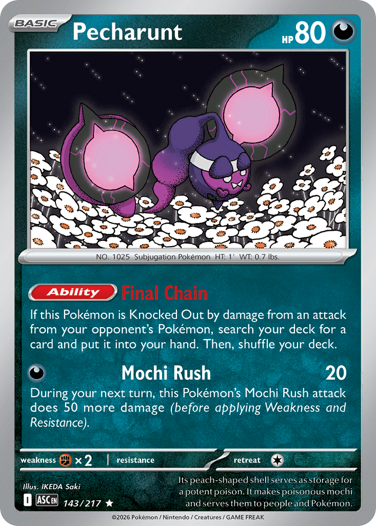 Pecharunt - 143/217 - Ascended Heroes