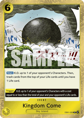 Kingdom Come - EB01-059 - Rare - Memorial Collection