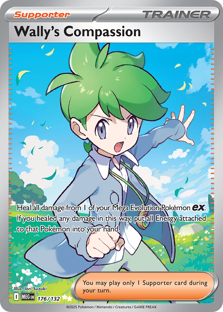 Wally's Compassion - 176/132 - Mega Evolution