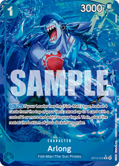 Arlong - OP14-042 - Rare (Alternate Art) - The Azure Sea's Seven