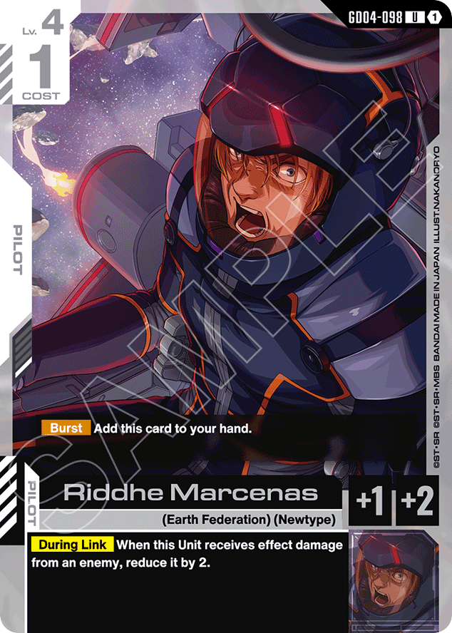 Riddhe Marcenas - GD04-098 - Uncommon - Phantom Aria