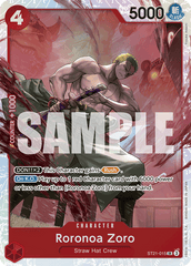 Roronoa Zoro - ST21-015 - Super Rare - EX Gear 5