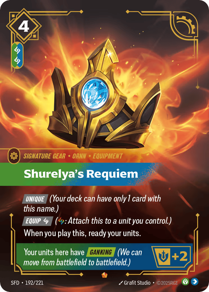 Shurelya's Requiem - 192/221 - Epic - Spiritforged