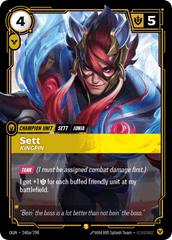 Sett, Kingpin - 240a/298 - Showcase - Origins