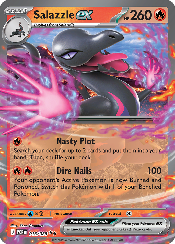 Salazzle ex - 16/88 - Perfect Order