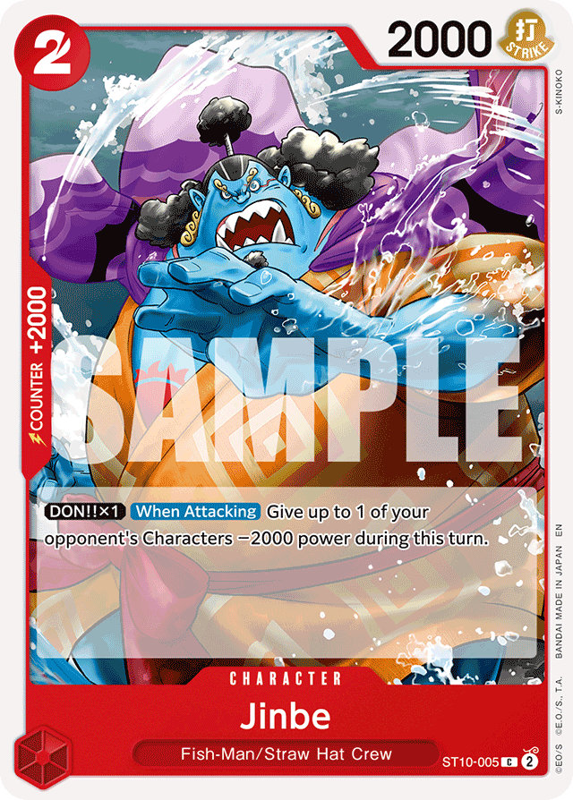 Jinbe - ST10-005 - Common (Reprint) - Ultra Deck: The Three Captains