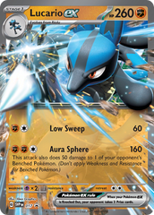 Lucario ex - 017 - Scarlet & Violet Black Star Promos