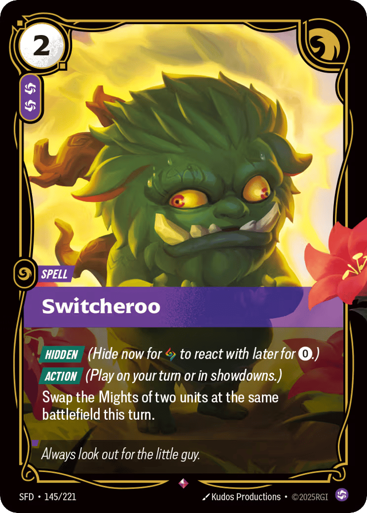 Switcheroo - 145/221 - Rare - Spiritforged