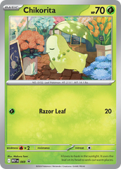Chikorita - 069 - Mega Evolution Black Star Promos