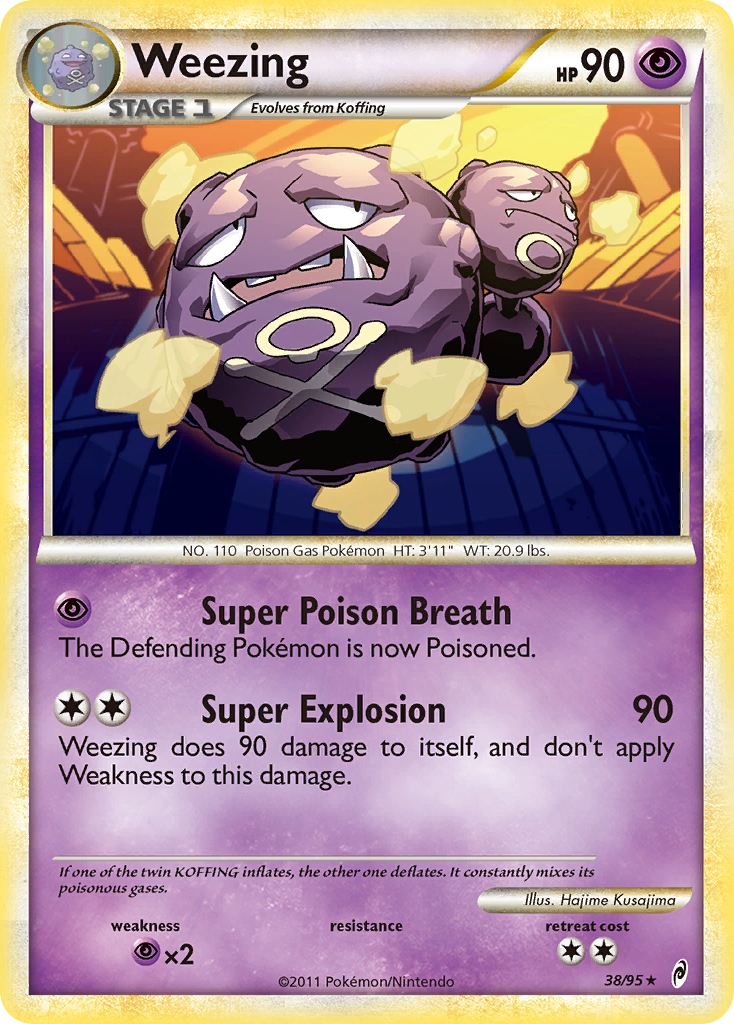 Weezing - 38/95 - Call of Legends