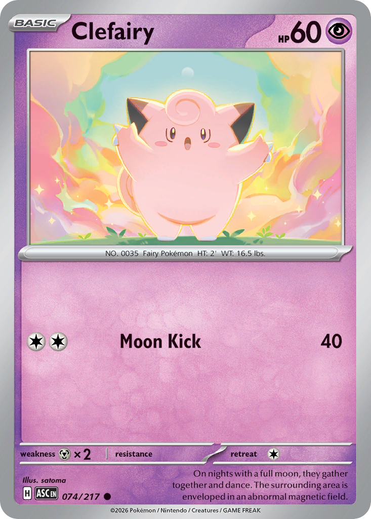 Clefairy - 074/217 - Ascended Heroes