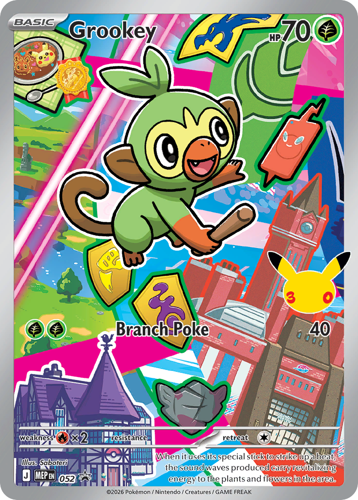 Grookey - 052 - Mega Evolution Black Star Promos