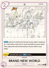 BRAND NEW WORLD - EB02-040 - Rare - Anime 25th Collection